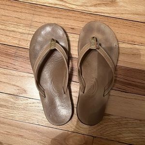 Rainbow Flip Flops